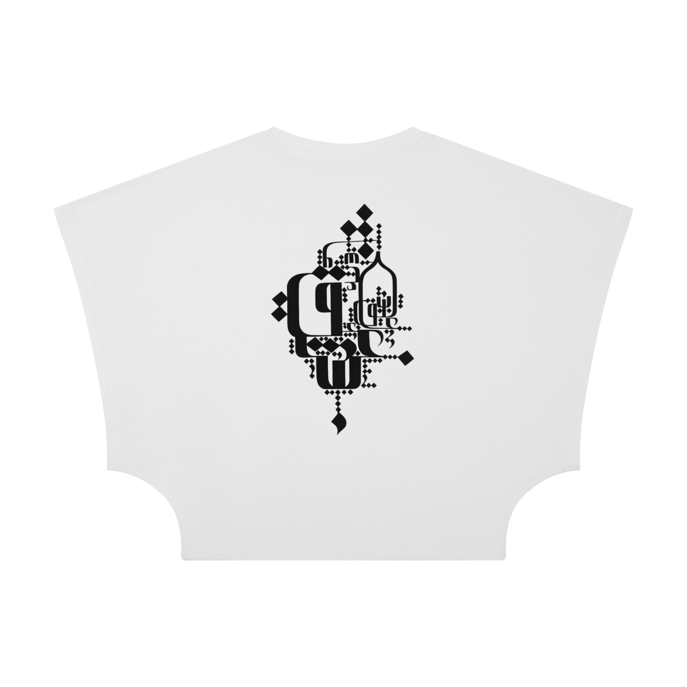 Cropped Shirt – Eshgh عشق | Modern Persian Calligraphy | Mehrbunoo