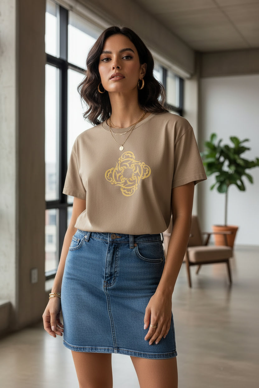 High Waisted Tee