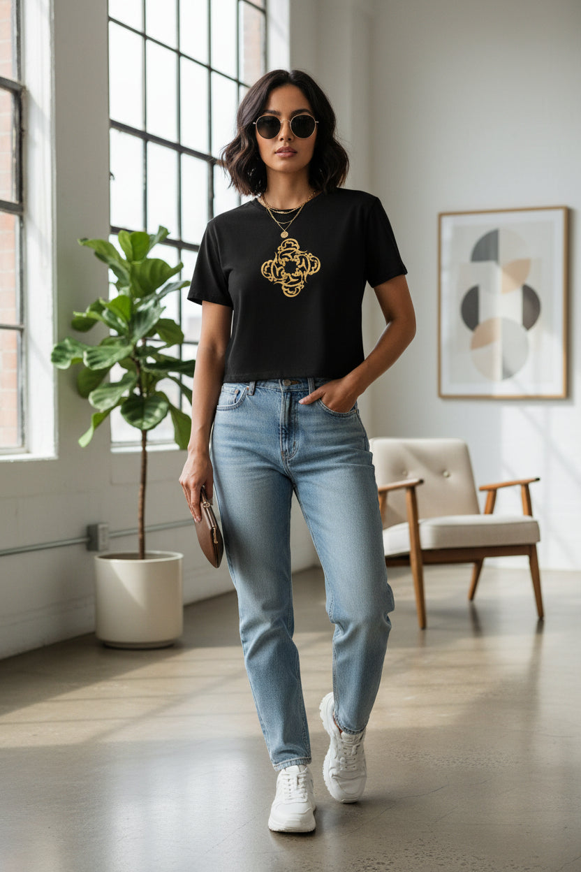 High Waisted Tee