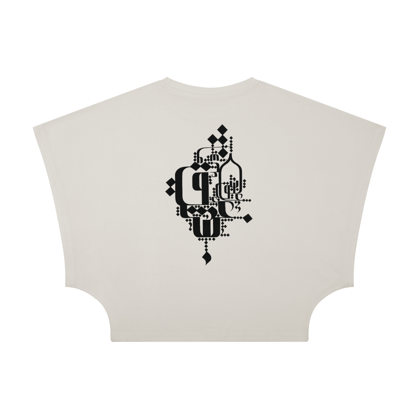 Cropped Shirt – Eshgh عشق | Modern Persian Calligraphy | Mehrbunoo