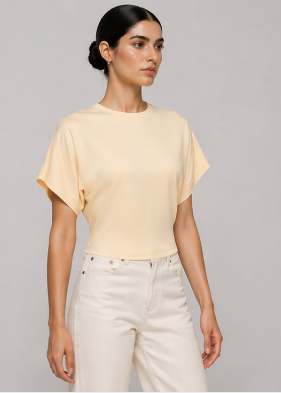 Cropped Shirt – Eshgh عشق | Modern Persian Calligraphy | Mehrbunoo