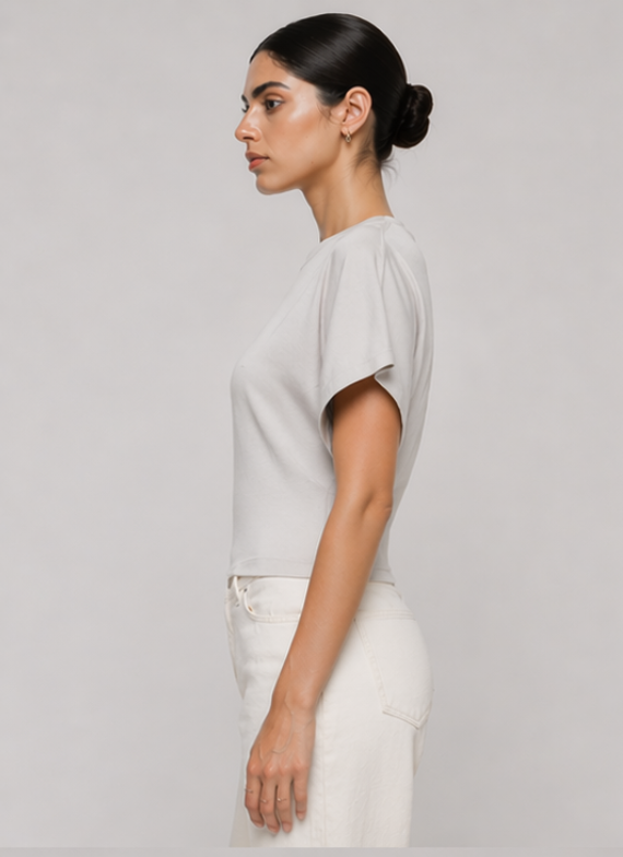 Cropped Shirt – Eshgh عشق | Modern Persian Calligraphy | Mehrbunoo