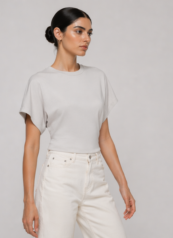 Cropped Shirt – Eshgh عشق | Modern Persian Calligraphy | Mehrbunoo