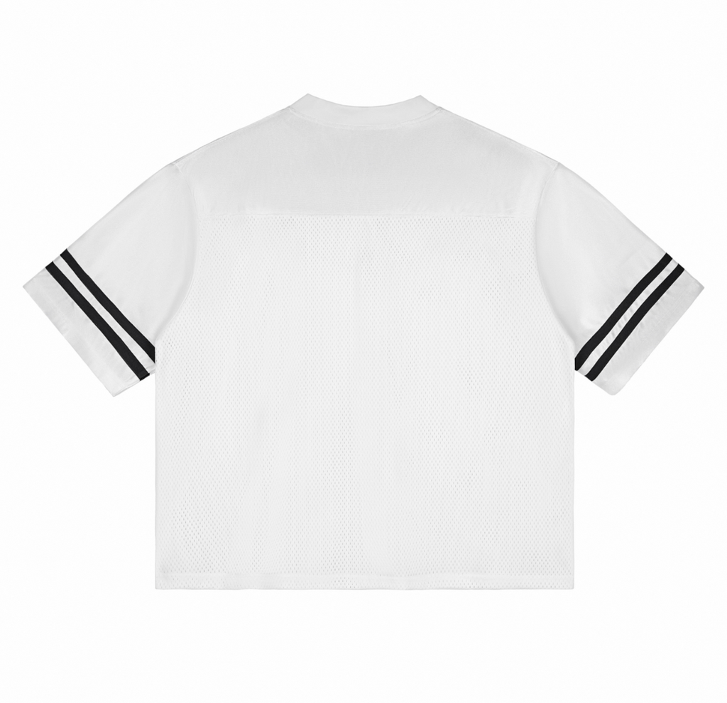 Taped Mesh T-Shirt | Sun and Lion Flag | Mehrbunoo
