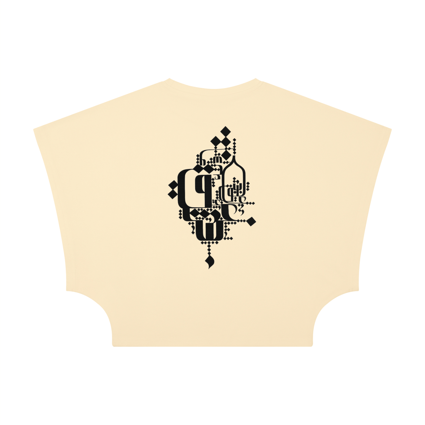 Cropped Shirt – Eshgh عشق | Modern Persian Calligraphy | Mehrbunoo